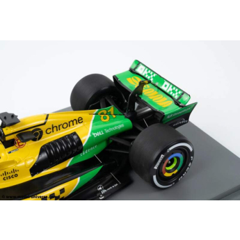 Модели на автомобили и мотоциклети модел 1/18 Mclaren MCL38 Oscar Piastri Monaco GP 2024 - unboxed goods