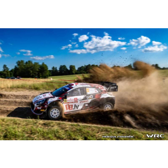 Модели на автомобили и мотоциклети модел 1/18 Ford Puma Rally 1, WRC, Rally Poland -#22 M. Sesks