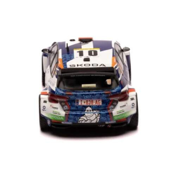 Модели на автомобили и мотоциклети модел 1/43 Škoda Fabia Rally2 - Barum Rally 2024 #10 S.Wagner - J.Hain