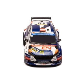 Модели на автомобили и мотоциклети модел 1/43 Škoda Fabia Rally2 - Barum Rally 2024 #10 S.Wagner - J.Hain