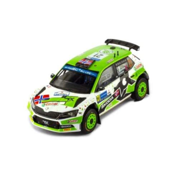Модели на автомобили и мотоциклети модел 1/43 Fabia Rally2 EVO #21 A.Mikkelsen - T.Eriksen Rally Estonia 2022