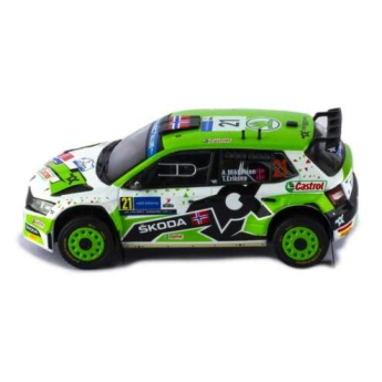 Модели на автомобили и мотоциклети модел 1/43 Fabia Rally2 EVO #21 A.Mikkelsen - T.Eriksen Rally Estonia 2022