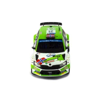 Модели на автомобили и мотоциклети модел 1/43 Fabia Rally2 EVO #21 A.Mikkelsen - T.Eriksen Rally Estonia 2022