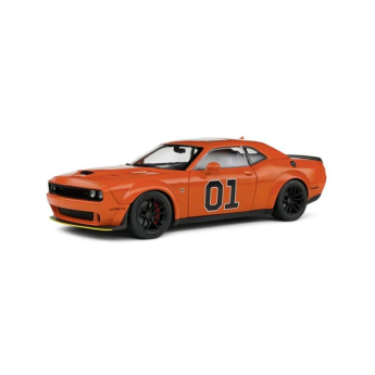 Модели на автомобили и мотоциклети модел 1/18 Dodge Challenger R/T Scat Pack Widebody #01 Hazzard Tribute 2023