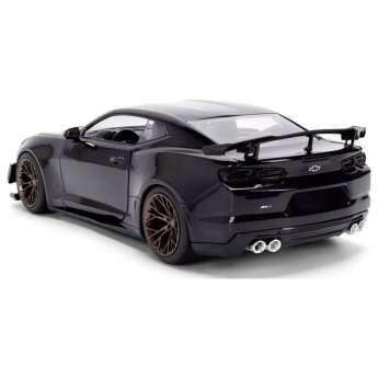 Model Chevrolet Camaro 2024 ZL1 1LE Black - Fast & Furious 1:24
