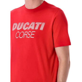 Ducati Corse мъжка тениска inscription red 2026