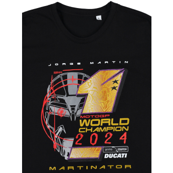 Jorge Martin мъжка тениска #MART1NATOR Black 2026