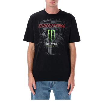 Ducati Corse мъжка тениска Monster Energy black 2026