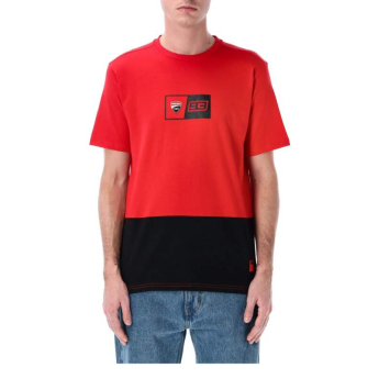 Marc Márquez мъжка тениска small logo in the middle red 2026