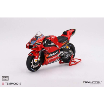Модели на автомобили и мотоциклети модел 1/12 TSM MotoGP - Ducati Desmosedici Jack Miller GP22 #43 2022