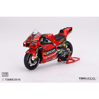 Модели на автомобили и мотоциклети модел 1/12 TSM MotoGP - Ducati Desmosedici Francesco Bagnaia GP22 #63 2022