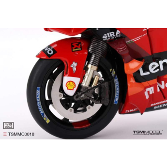 Model TSM MotoGP - Ducati Desmosedici Francesco Bagnaia GP22 #63 2022 1:12