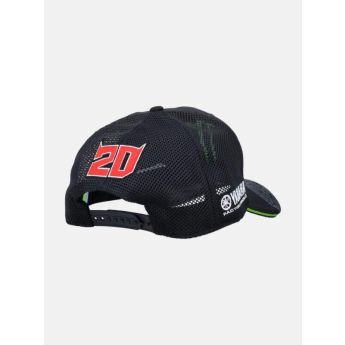 Sponzorská kšiltovka Fabio Quartararo - Monster Energy se zahnutým kšiltem