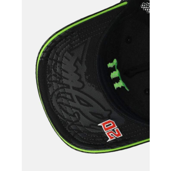 Sponzorská kšiltovka Fabio Quartararo - Monster Energy se zahnutým kšiltem