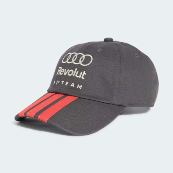 Audi F1 баскетболна шапка с козирка DNA 3-Stripes grey F1 Team 2026