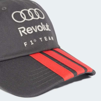 Audi F1 баскетболна шапка с козирка DNA 3-Stripes grey F1 Team 2026