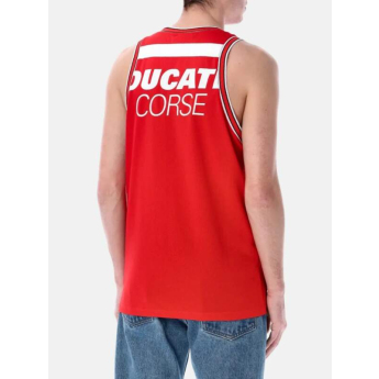 Ducati Corse мъжки потник big logo vertical stripes red 2026
