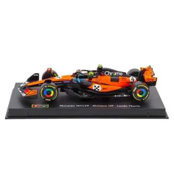 Модели на автомобили и мотоциклети модел 1/43 McLaren F1 MCL39 Monaco 2025 Lando Norris #4 Signature