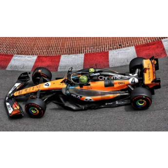 Модели на автомобили и мотоциклети модел 1/43 McLaren F1 MCL39 Monaco 2025 Lando Norris #4 Signature