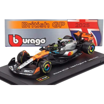 Модели на автомобили и мотоциклети модел 1/43 McLaren F1 MCL39 Lando Norris Silverstone #4 2025 Signature
