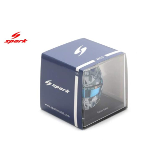 Model přilby SPARK Carlos Sainz Silverstone GP F1 2025 1:5