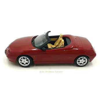 Модели на автомобили и мотоциклети модел 1/18 Alfa Romeo Spider 1999 red