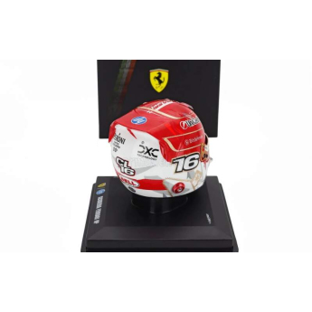Model přilby Charles Leclerc - SF Las Vegas 2025 1:5 LookSmart