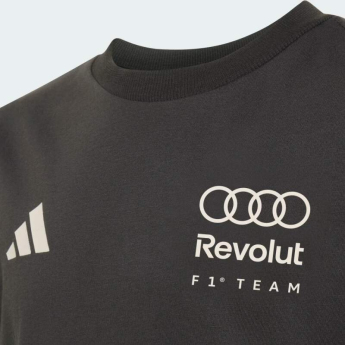 Audi F1 детска тениска DNA print grey F1 Team 2026