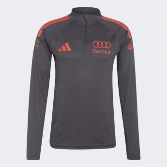 Audi F1 мъжки суитшърт 1/4 Zip mechanic grey F1 Team 2026