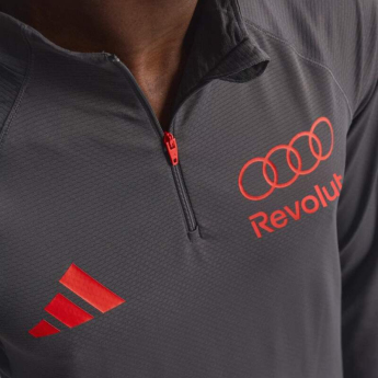 Audi F1 мъжки суитшърт 1/4 Zip mechanic grey F1 Team 2026