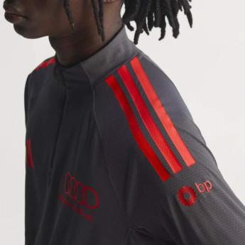 Audi F1 мъжки суитшърт 1/4 Zip mechanic grey F1 Team 2026