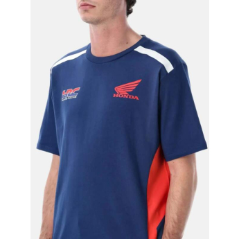 HRC Honda мъжка тениска with blue logo 2026