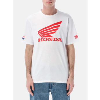 HRC Honda мъжка тениска with a large white logo 2026