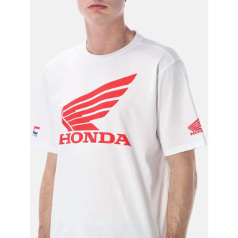 HRC Honda мъжка тениска with a large white logo 2026