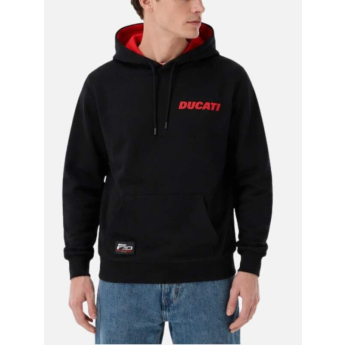Ducati Corse мъжки суитшърт с качулка 100th years black