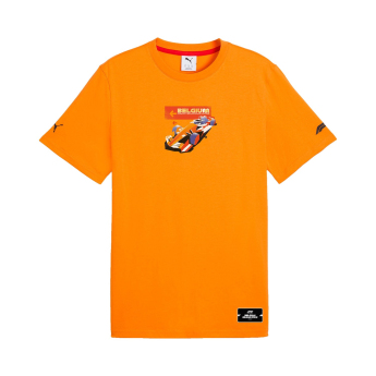 Formula 1 мъжка тениска GP Belgium orange 2026