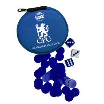 Chelsea FC настолна игра с кубчета Pocket Dice Game