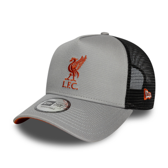 Liverpool FC баскетболна шапка с козирка 9forty Trucker grey