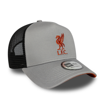 Liverpool FC баскетболна шапка с козирка 9forty Trucker grey