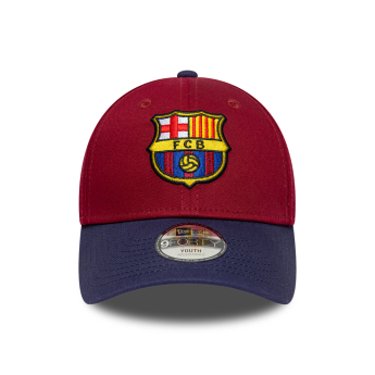 FC Barcelona детска бейзболна шапка с козирка FC 9forty Contrast