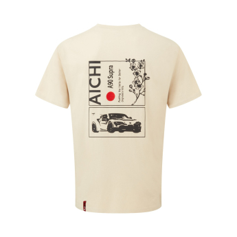 Toyota Gazoo Racing мъжка тениска Aichi beige 2026