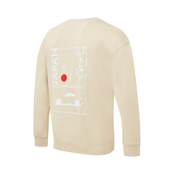 Toyota Gazoo Racing мъжки суитшърт Japan beige 2026