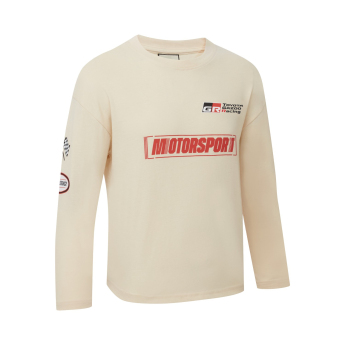 Toyota Gazoo Racing детска тениска с дълъг ръкав Engineer beige 2026