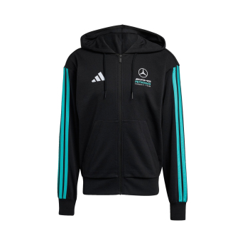 Mercedes AMG Petronas мъжки суитшърт с качулка DNA black F1 Team 2026