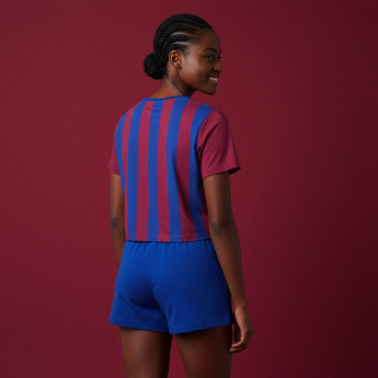 FC Barcelona дамска пижама Short Stripe