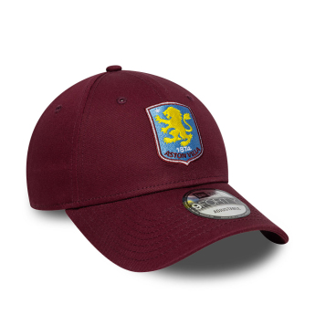 Aston Villa баскетболна шапка с козирка 9forty burgundy