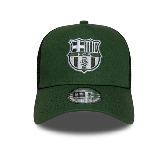 FC Barcelona баскетболна шапка с козирка 9forty Trucker Faux green