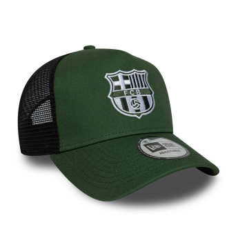 FC Barcelona баскетболна шапка с козирка 9forty Trucker Faux green