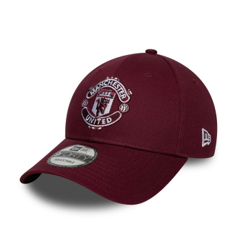 Manchester United баскетболна шапка с козирка 9Forty Seasonal burgundy