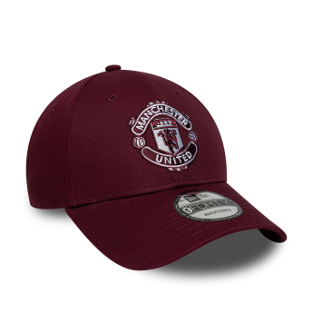 Manchester United баскетболна шапка с козирка 9Forty Seasonal burgundy